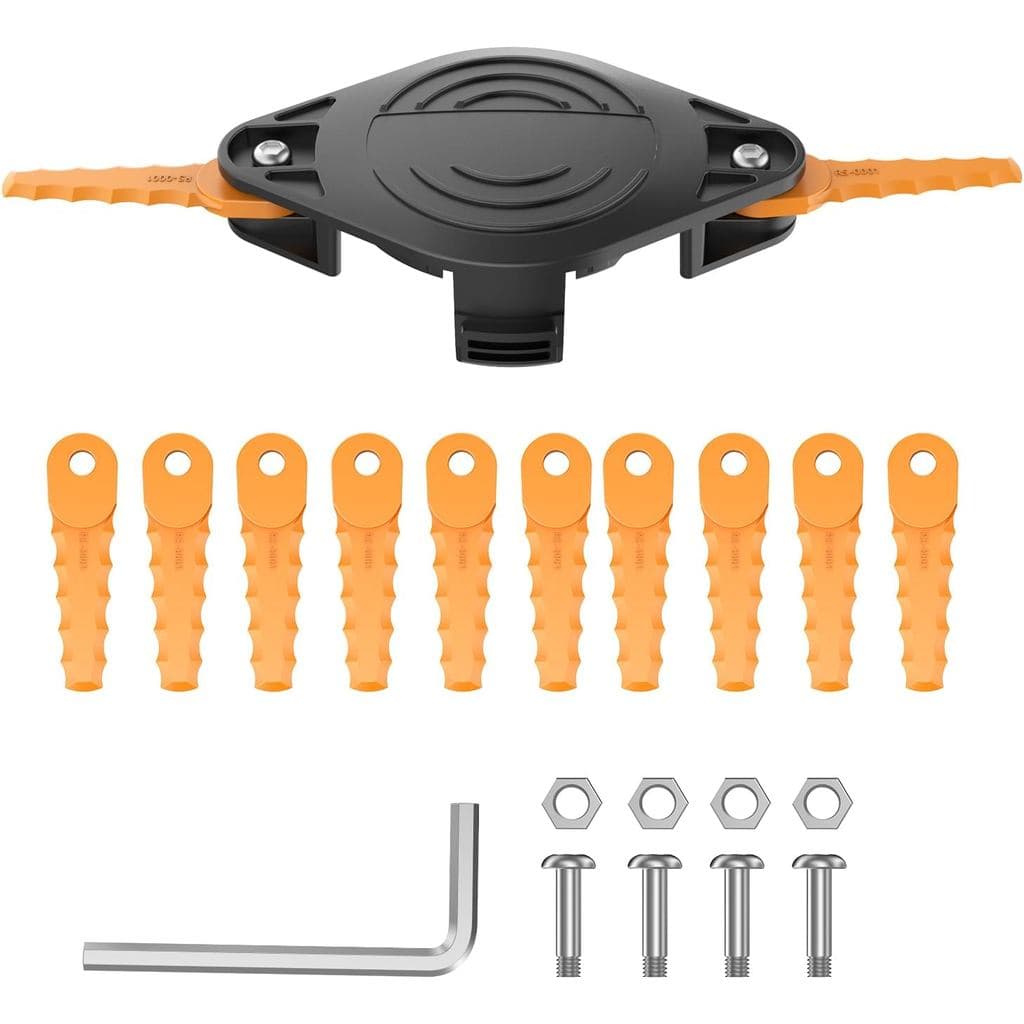 Cabeça de Corte para Aparador de Grama Compatível com Aparadores de Grama Black and Decker, Lâmina de Substituição, Adeq