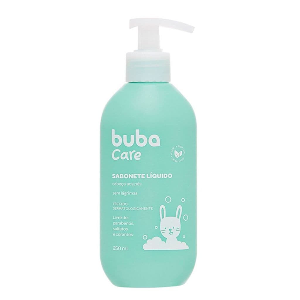 Sabonete Líquido Hipoalergenico Para Bebês Buba Care 250ml