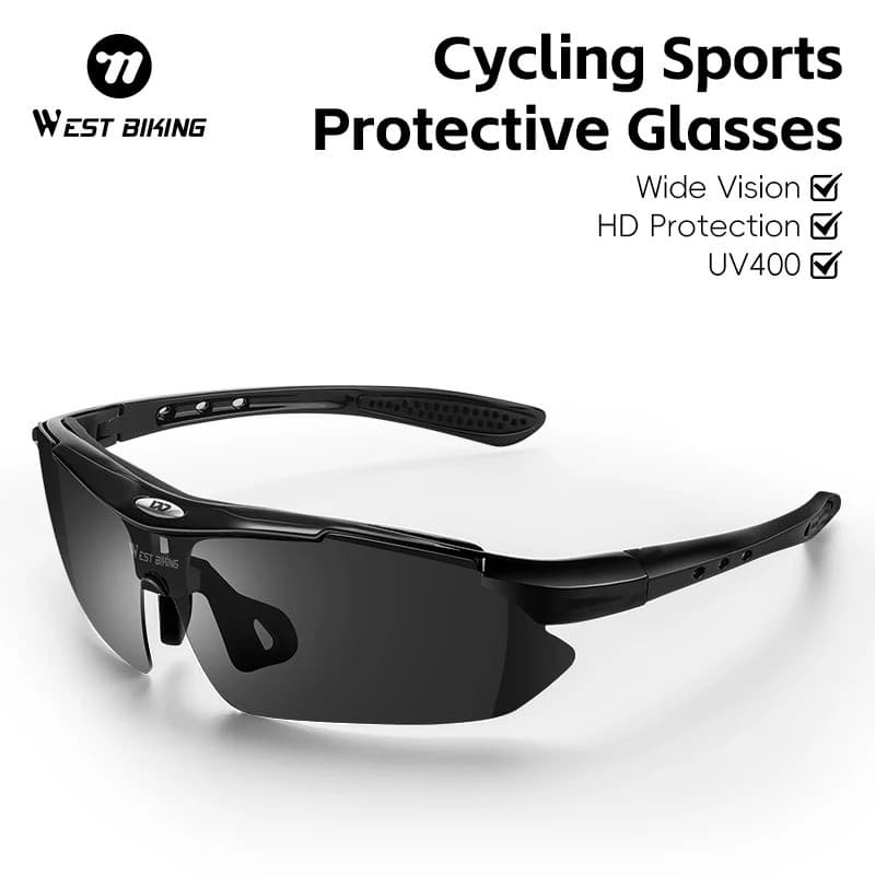 WEST BIKING UV400 Moda Óculos De Sol Esportes Ao Ar Livre Mountain Road Ciclismo Caminhadas Camping Golf Proteção