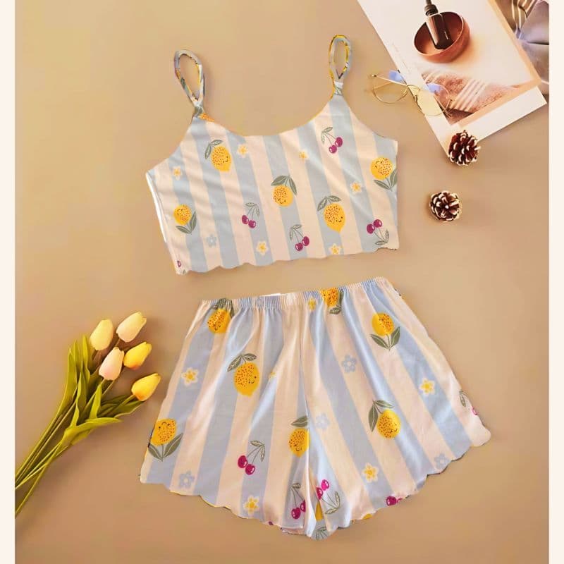kit 3 baby doll pijama feminino cropped alcinha verão - Aproveite antes que acabe.