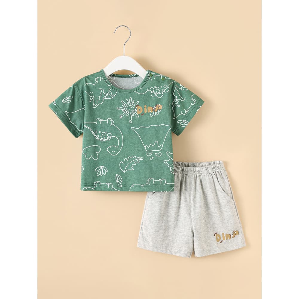 Chuxinguo verão roupas de bebê fino Shorts de manga curta terno de duas peças roupas de passeio bonito roupas de bebê