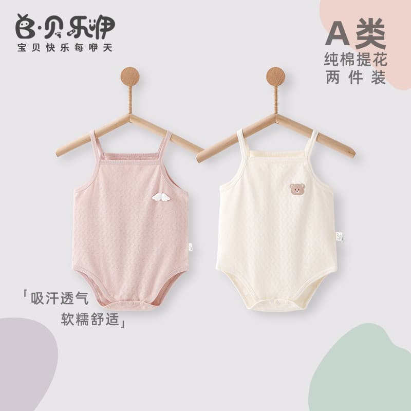 Belle bebê camisola roupas de bebê puro algodão verão fino meninas pijamas recém-nascidos roupas da menina