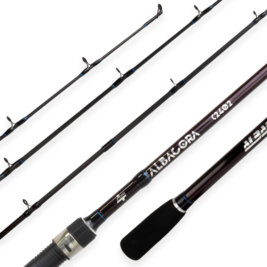 Vara Para Carretilha Albacora Carbono 50lbs Pesqueiros Rios