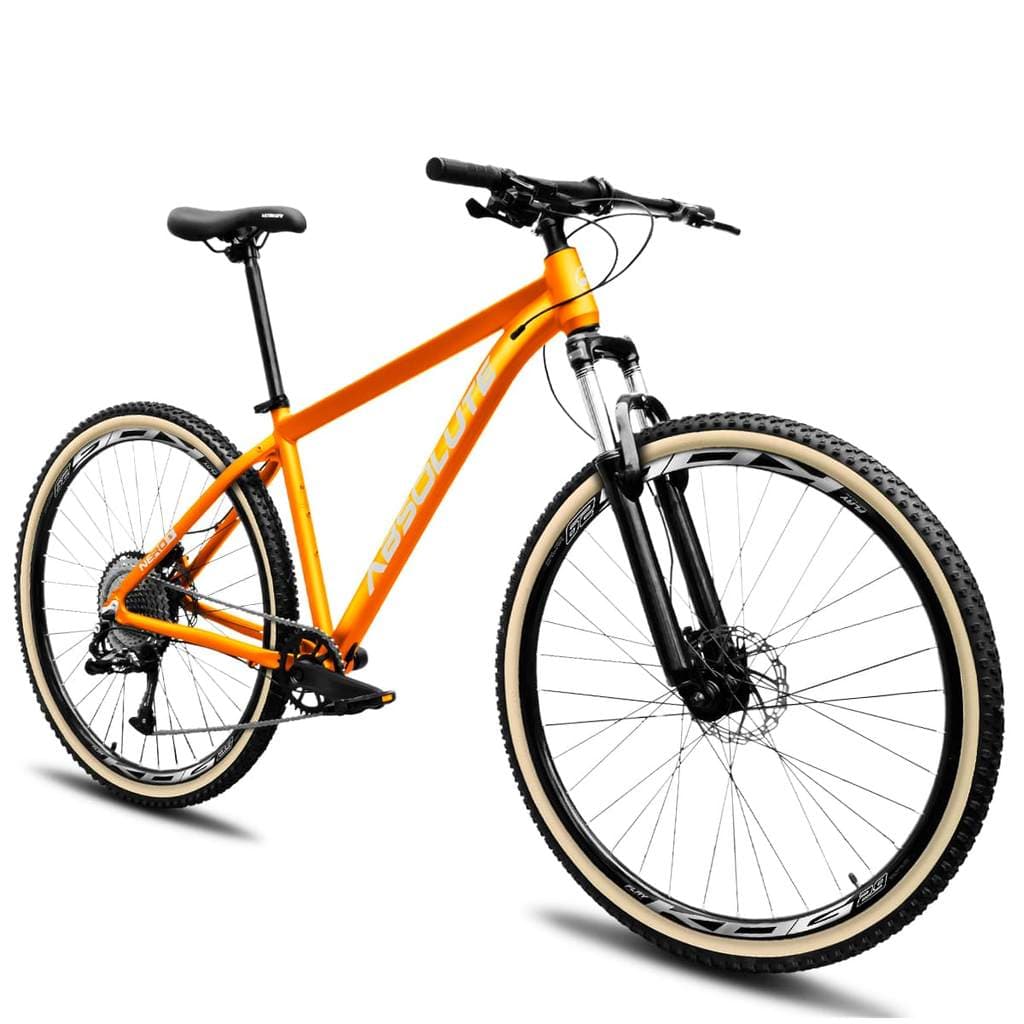 Bicicleta Aro 29 Absolute Nero 5 12v Com Freios Hidráulico e Suspensão com Trava no Ombro