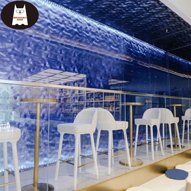 Cadeira de bar de madeira maciça Designer lazer bar leite loja chá frente palco cadeira alta café americano banco alto c