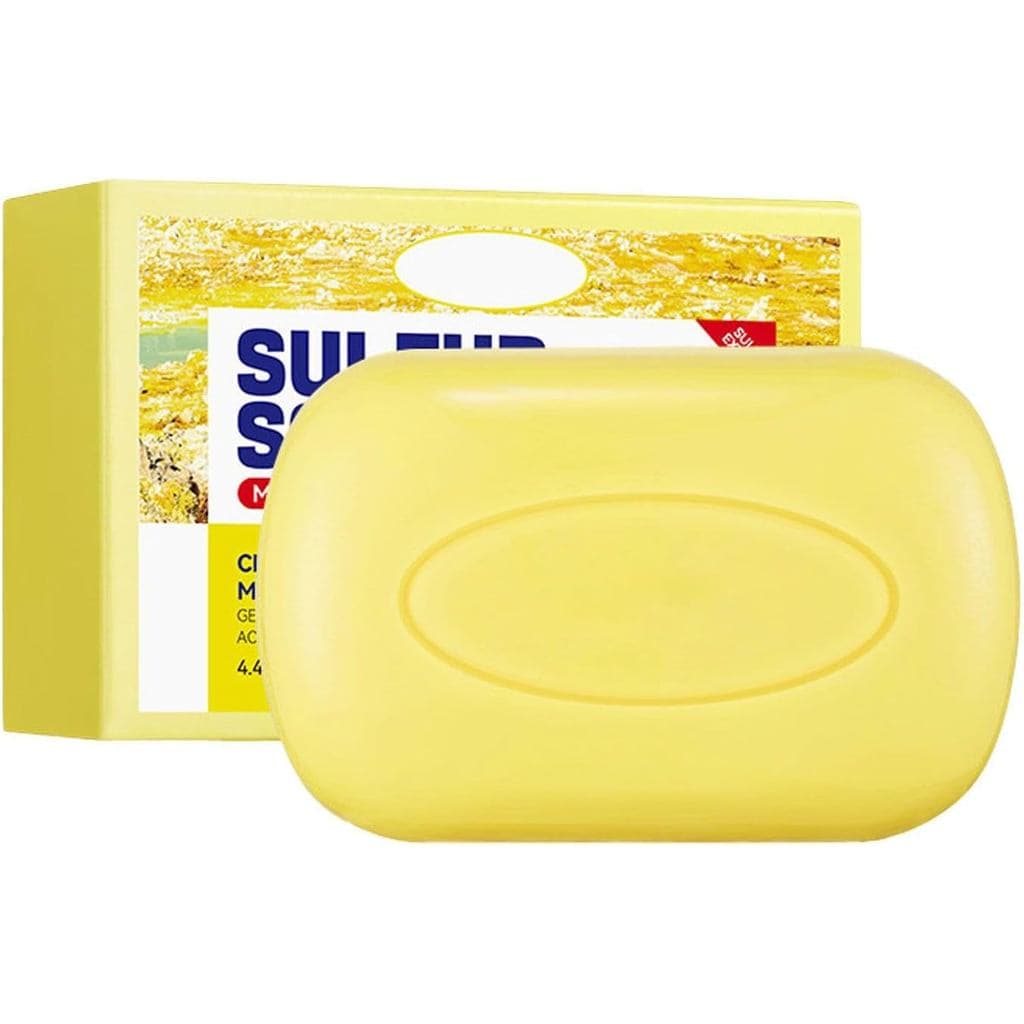 SulphurSoap,SulfurSoapBar,BarforBlemish-Prone,RoughandUneven