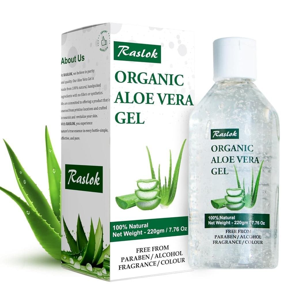 Gel de Aloe Vera |   Gel de Aloe 99% Puro para Hidratação do Rosto e Cuidado Capilar, Hidratação Duradoura, Não Pegajoso