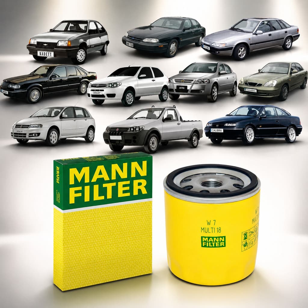 Filtro de Óleo W7multi18 corsa,celta,prisma,onix,astra,blazer,montana,meriva,spin, Fiat