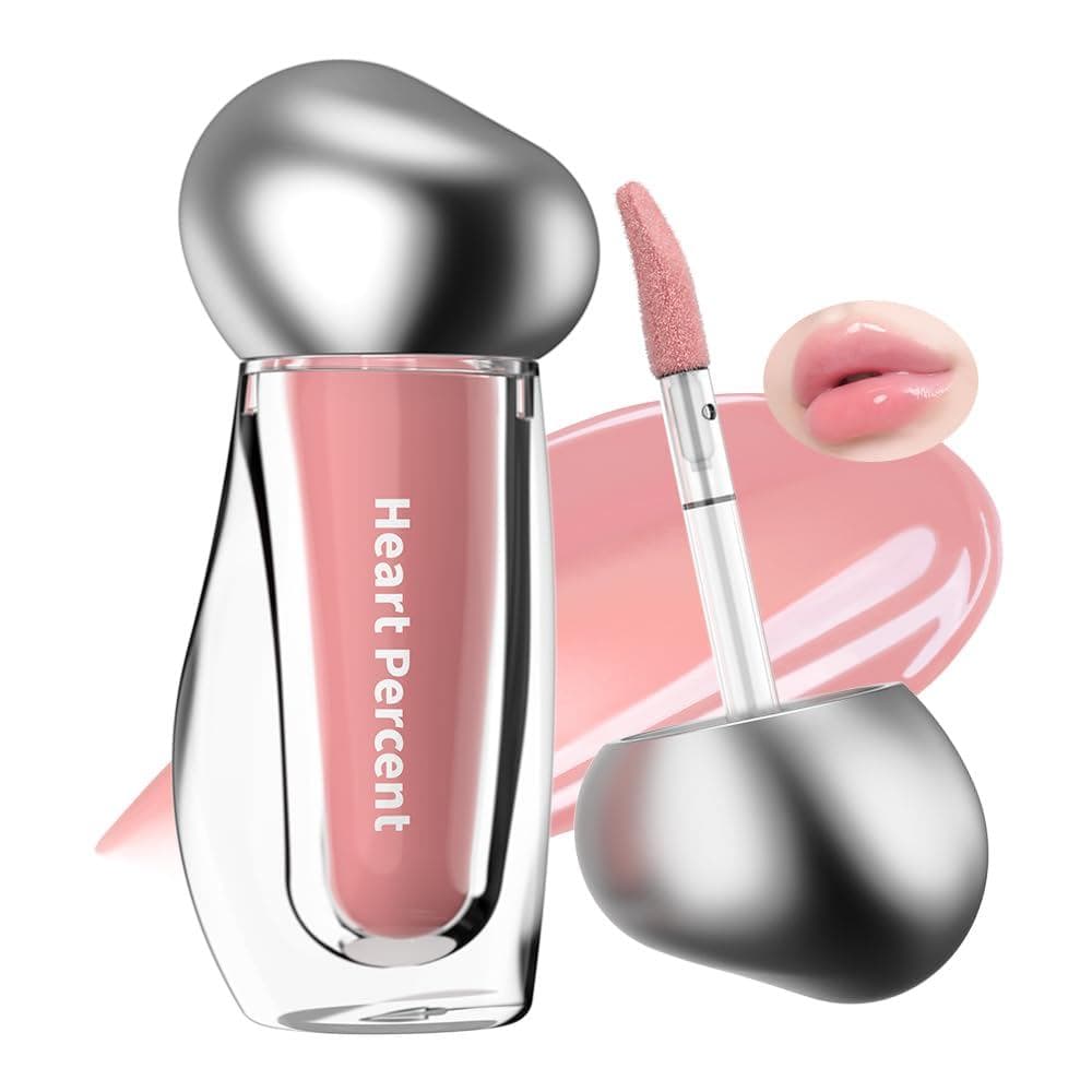 Heart Percent Dote On Mood Over Melting Gloss Tint - Brilho Ultra-Brilhante de Longa Duração com Textura de Gloss Cremos