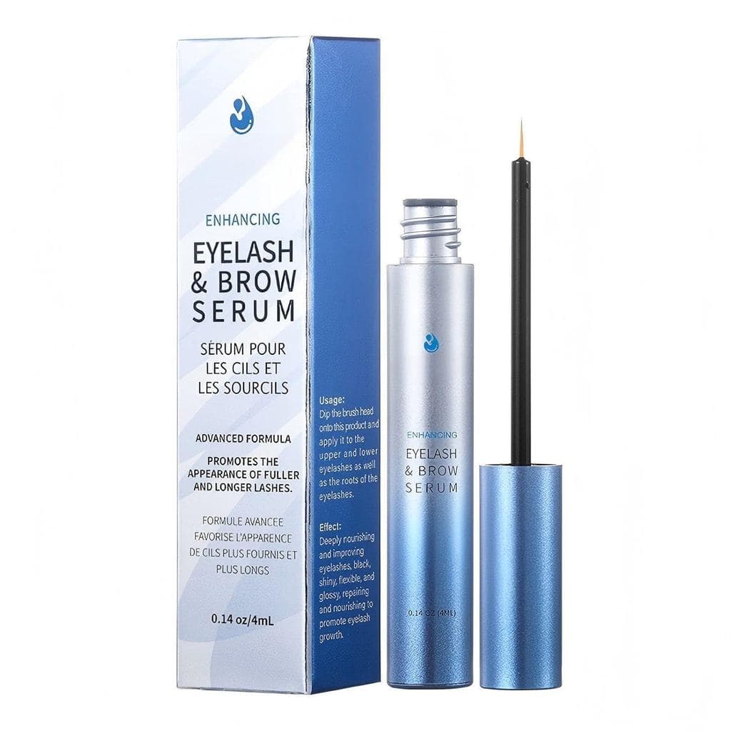 Sérum para Crescimento de Cílios – Fórmula Avançada com Extratos Vegetais e Ácido Hialurônico para Cílios Mais Longos, M