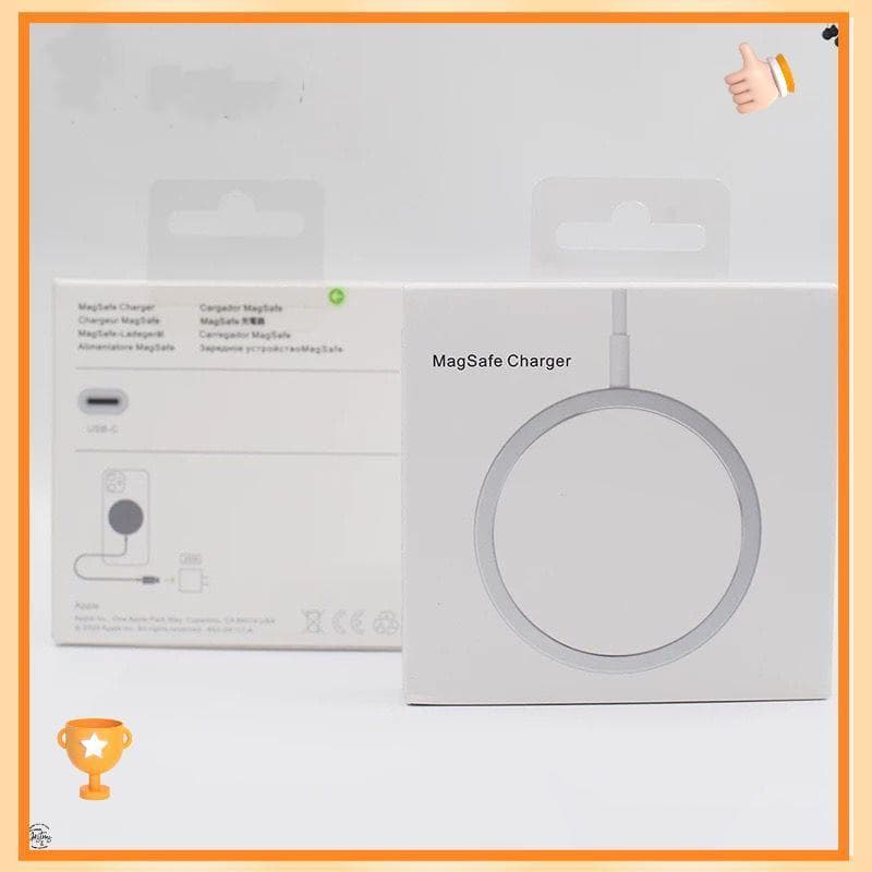 Carregador Magnético Sem Fio iPhone Magsafe 15W Carregamento Rápido