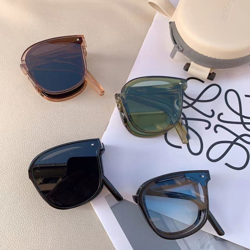 Óculos De Sol Dobráveis , Proteção Solar Ultraleve UV , Para Homens E Mulheres