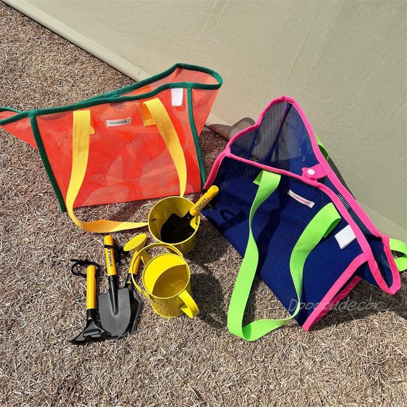 Ins grade cor combinando saco de praia saco de banho de água com vazamento bolso de banho grande capacidade viagem saco