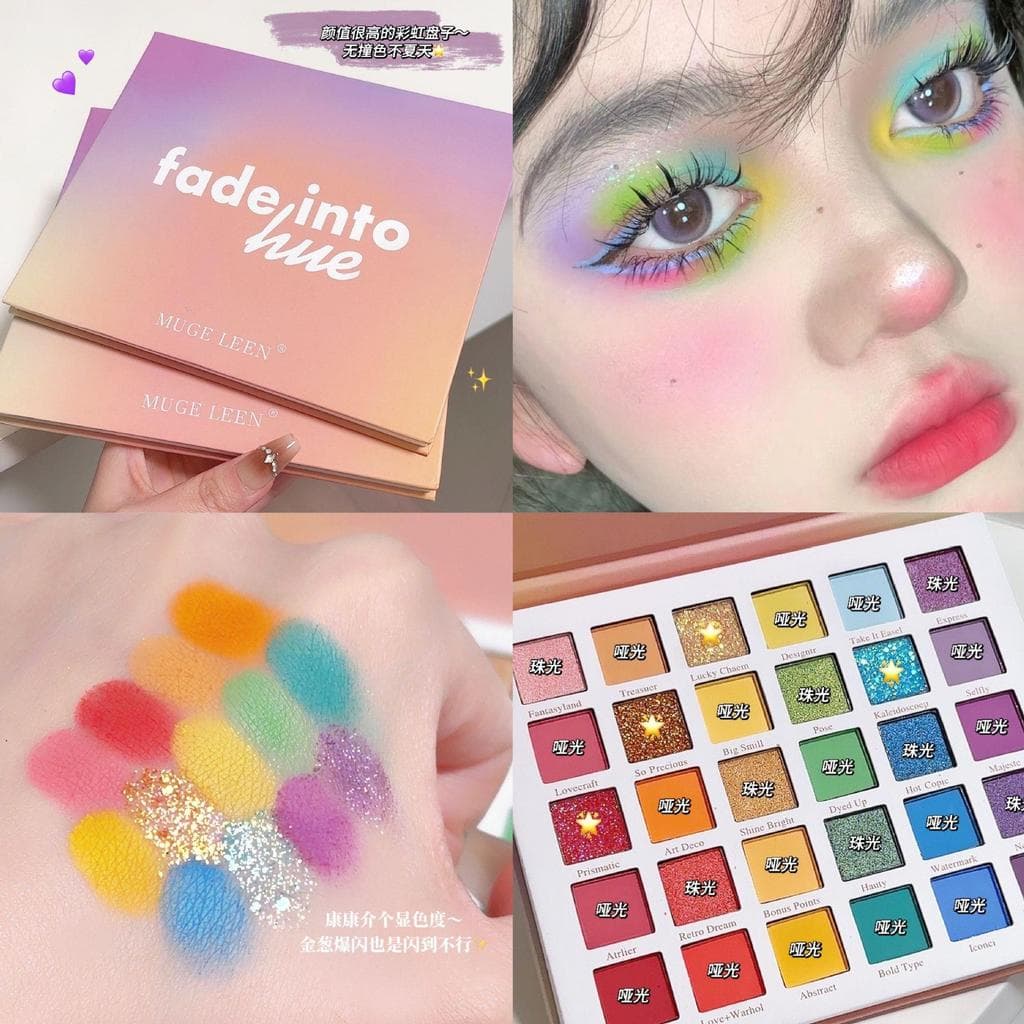 Macaron cor 30 cores sombra estudante palco maquiagem perolado fosco lantejoulas fino piscando dopamina paleta de sombra