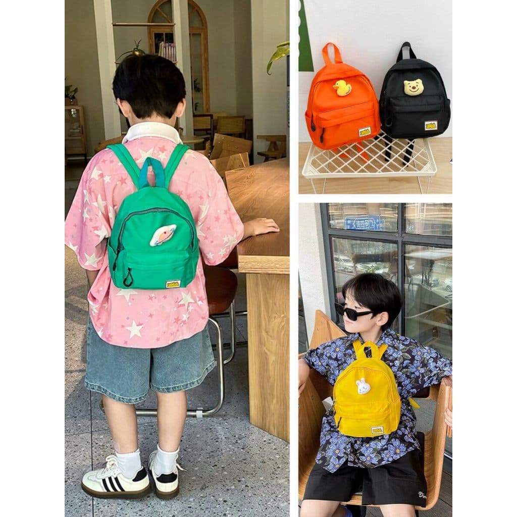 Crianças jardim de infância pequena mochila meninos meninas bonito dos desenhos animados leve mochila meninas boa viagem