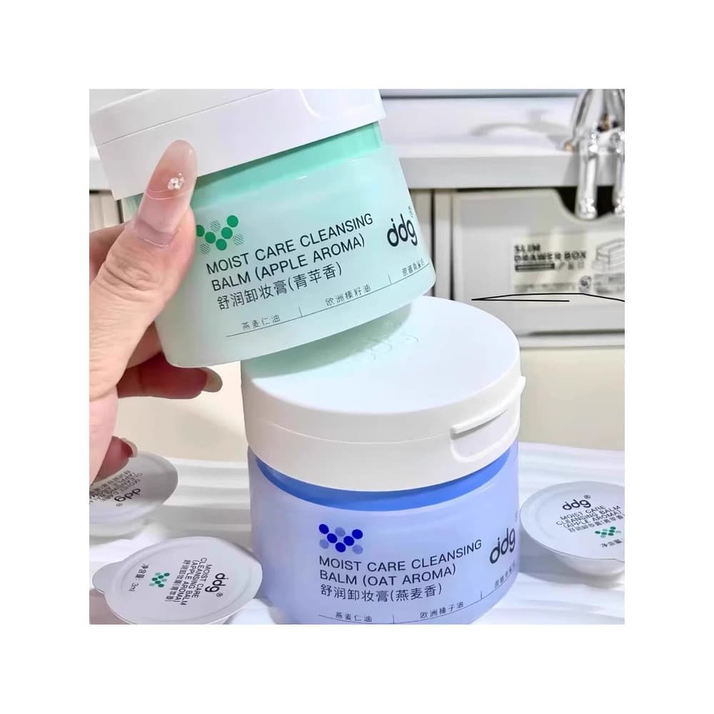 Ddg Creme Removedor de Maquiagem Sabor Aveia Sabor Abacaxi Pacote de Substituição de Maçã Verde Creme Removedor de Maqui