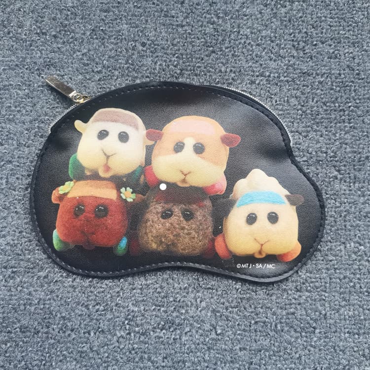 Bolsa de moedas para boneca de carro de cobaia Bolsa de armazenamento criativa