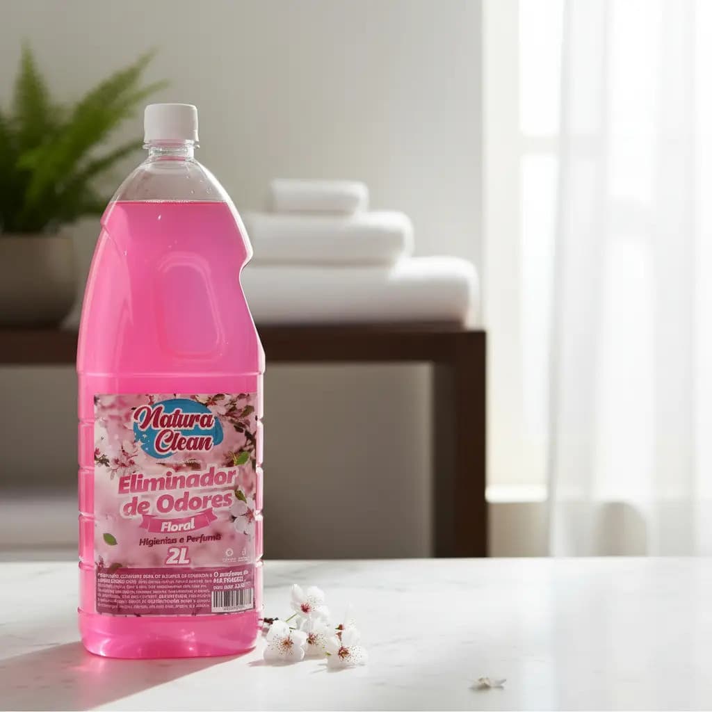 Eliminador De Odores Floral Natura Clean 2 Litros
