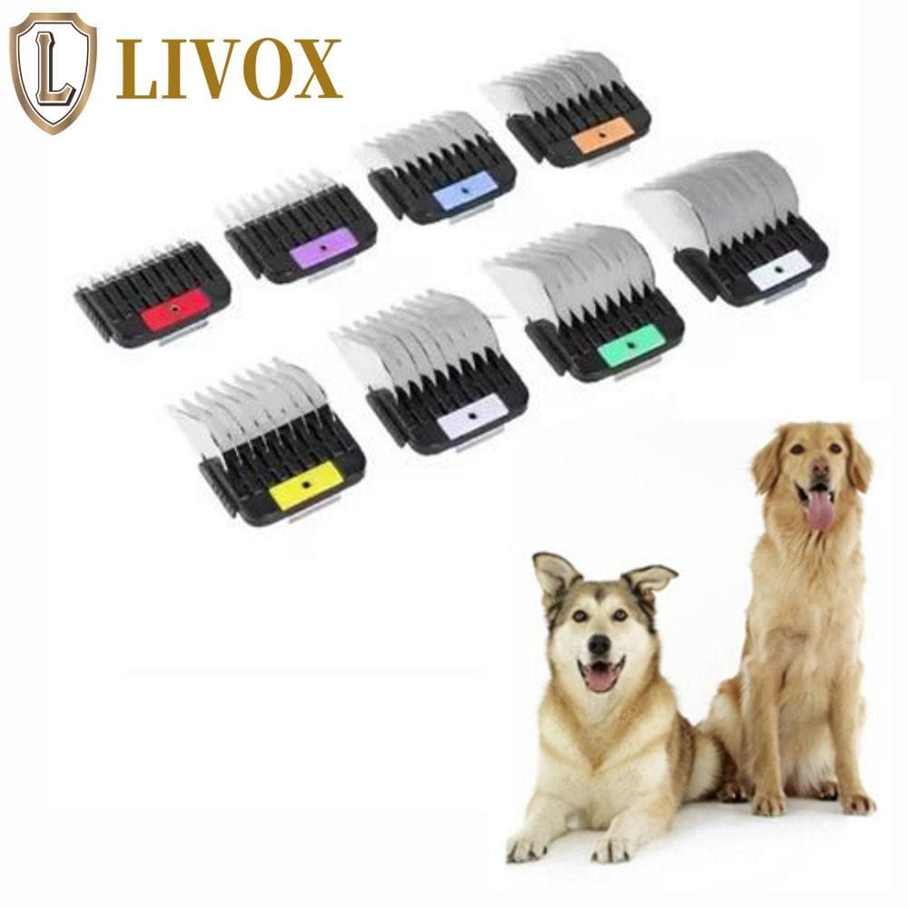 Pente De Fixação Animal De Aço Inoxidável LIVOX , Limite Removível Especial , Vários Tamanhos