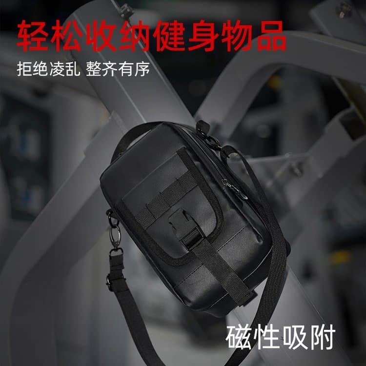 Bolsa mensageiro magnética 2026 novo estilo bolsa masculina à prova d'água multifuncional ao ar livre bolsa de cintura n