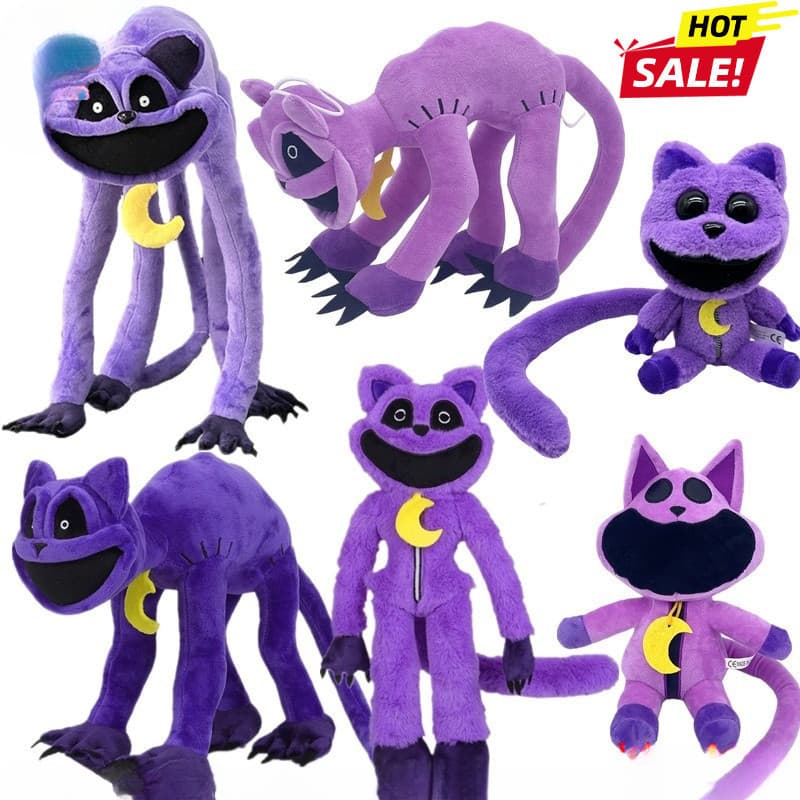 50CM Smiling Critters Pelúcia,Catnap Poppy Playtime Brinquedos De Pelúcia,Critérios Sorridentes Brinquedos de Pelúcia