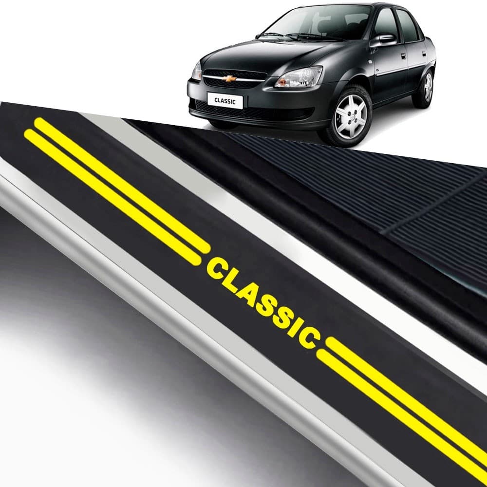 Soleira De Porta Gm Corsa Classic Varias Cores Universal Carro personalizado