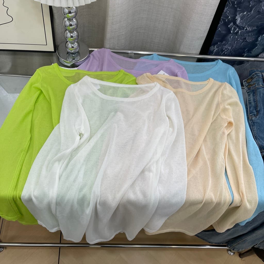 Suéter feminino de manga comprida com gola redonda e cor sólida, pulôver solto estilo preguiçoso, todos @#8