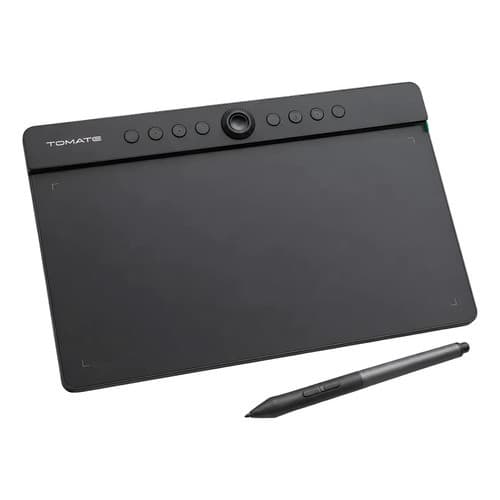 Mesa Digitalizadora Tomate Mtm-1119 10x6  Design 5080 Lpi Preto
