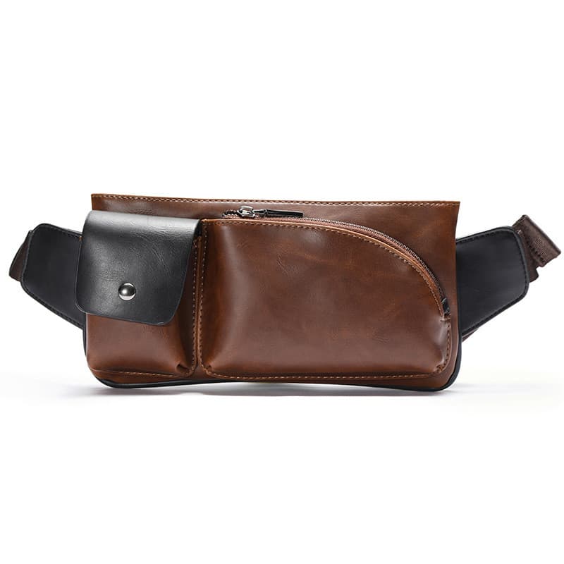 Bolsa de ombro masculina bolsa de peito mensageiro esportes pequena bolsa Casual versão coreana bolsa masculina Design O