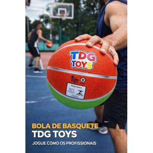 Bola Basquete Vinil Infantil Texturizada Resistente Leve Esportiva Brinquedo Recreacao