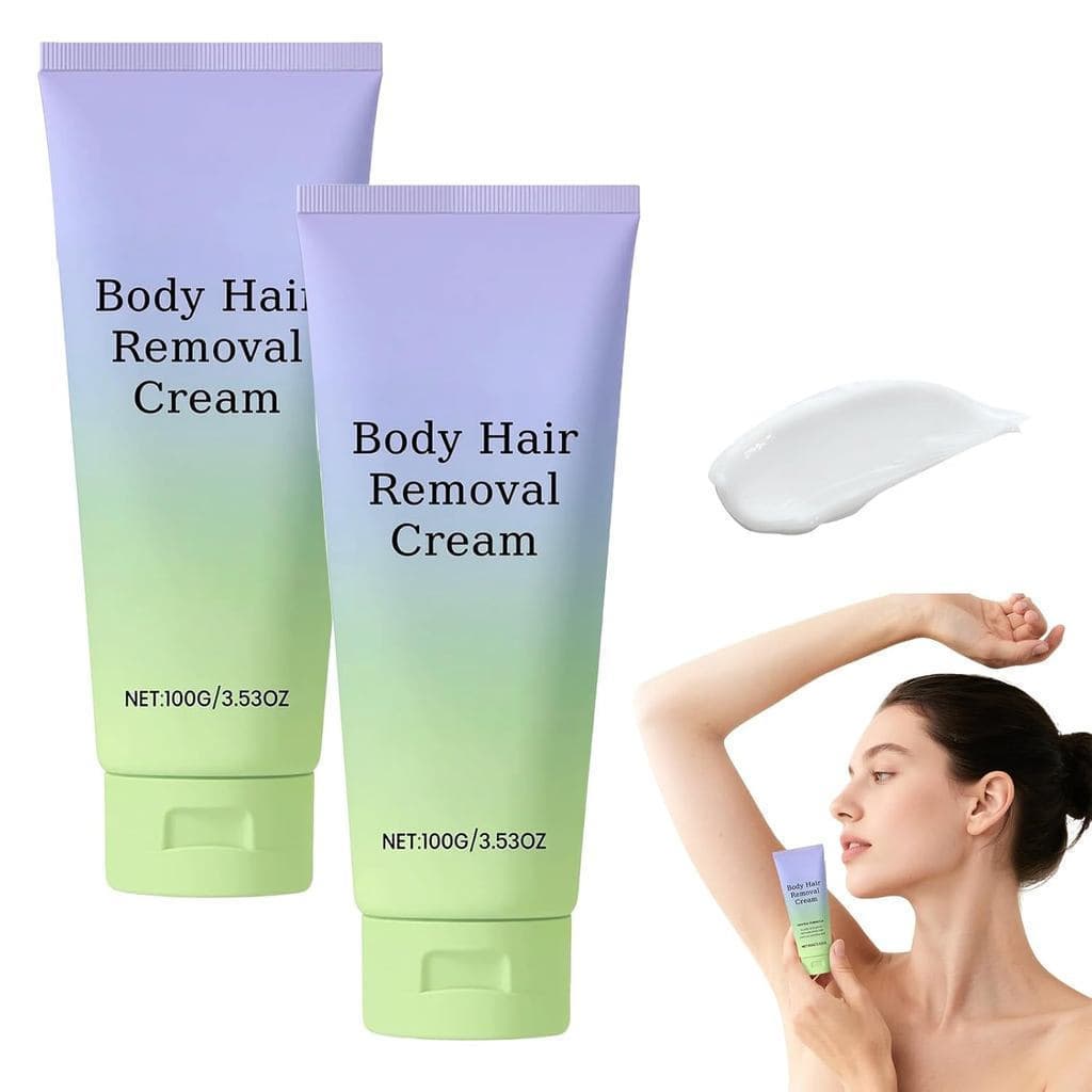 Creme Depilatório para Mulheres, Novo Creme Suave para Remoção de Pelos Faciais 2025, Removedor de Pelos Indolor para Co
