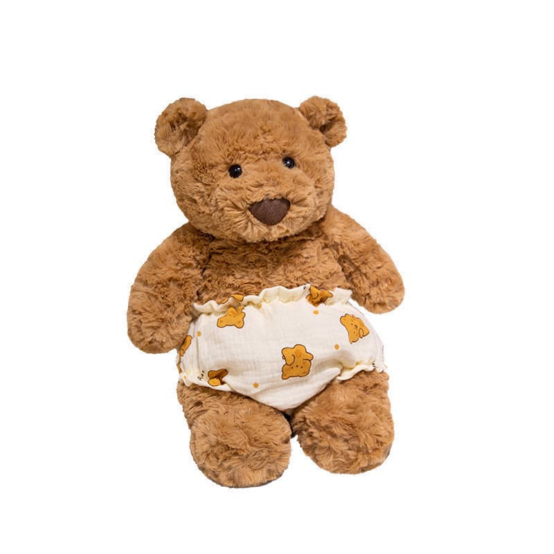 Urso boneca camisa vestir urso de pelúcia boneca brinquedo de pelúcia bonito abraço urso presente