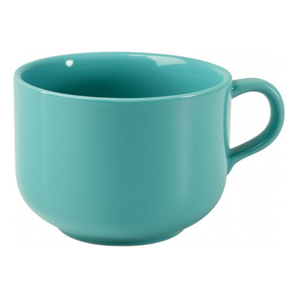 Caneca Xicara Sopeira De Porcelana Jumbo 450ml