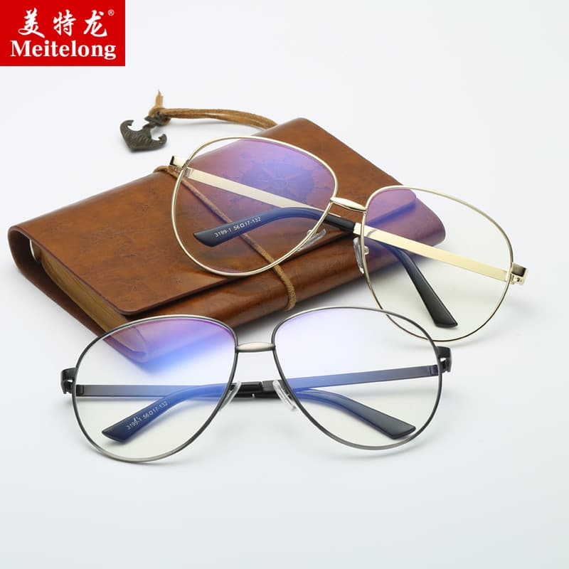 Anti-luz azul anti-radiação miopia óculos quadro feminino versão coreana na moda pode ser combinado com olhos de grau ma