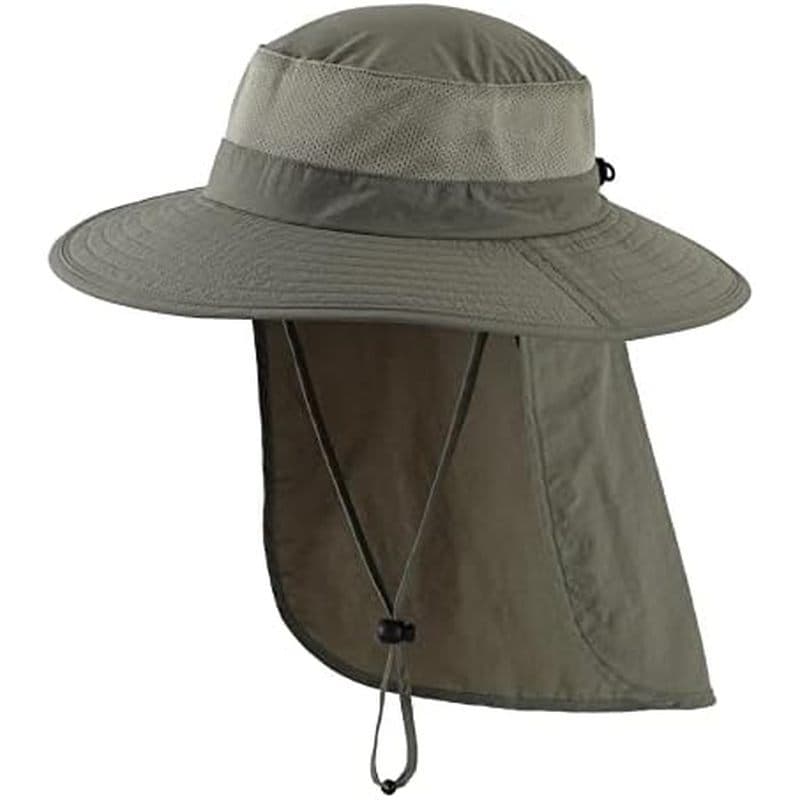 Chapéu De Malha Ao Ar Livre Aba Masculina Feminino Casa UPF50 + Pescoço Largo Sol Para Pesca Com Prefere