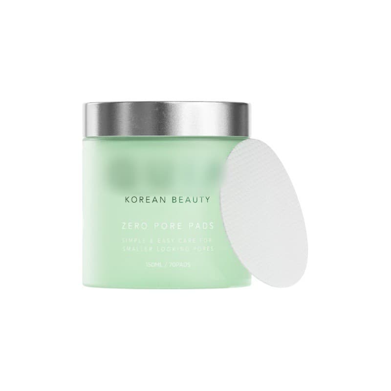 Pronto estoque Q Label Zero Pore Pads Almofadas de limpeza Facial Almofadas de limpeza brilhantes de limpeza suave898926