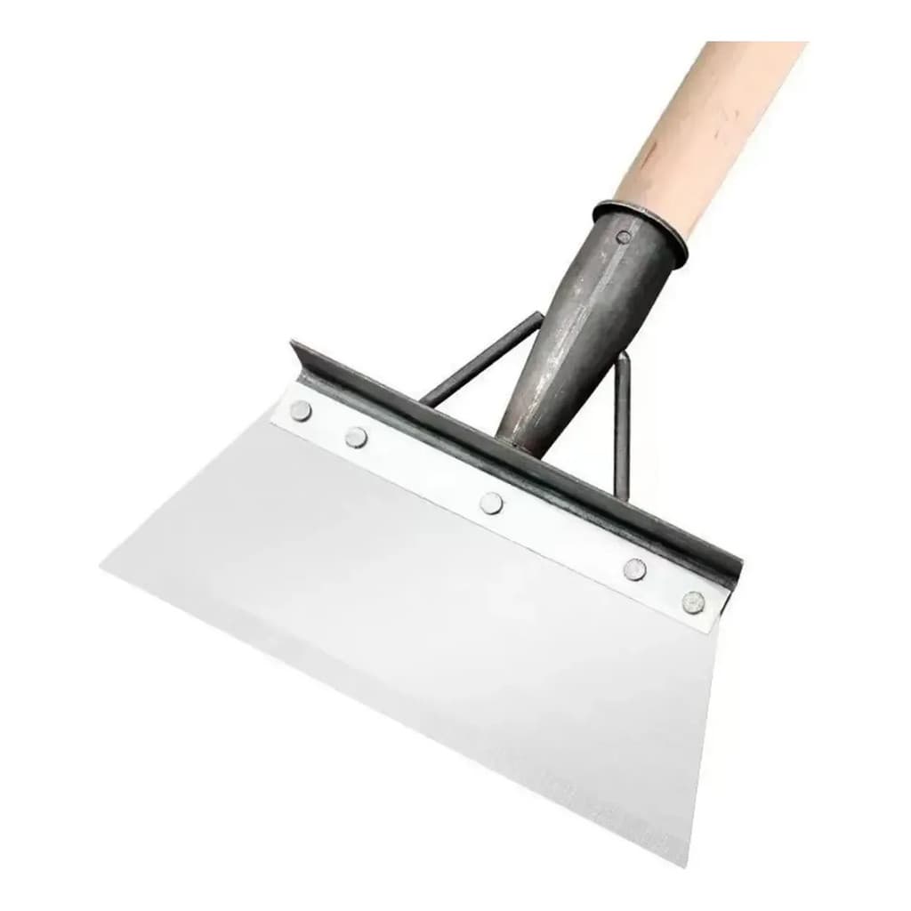 Pá De Limpeza Aço Inoxidável Multifuncional Limpeza Jardim Prateado
