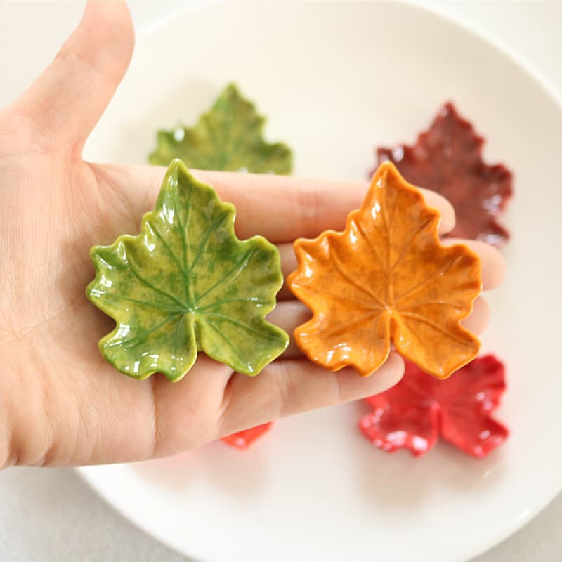 10 Pçs/Saco Acessórios De Resina Folha De Bordo Série Planta DIY Semi Acabados Geladeira Adesivos Materiais Decorativos