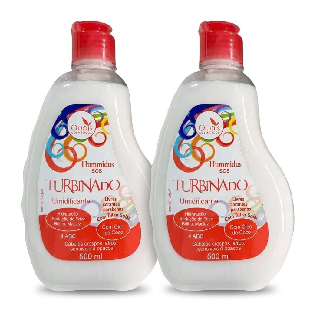 Kit 2 Creme Umidificador Hummidus Turbinado Ouais Hidratação