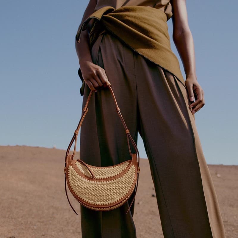 Bolsa mensageiro portátil crescente francesa feminina