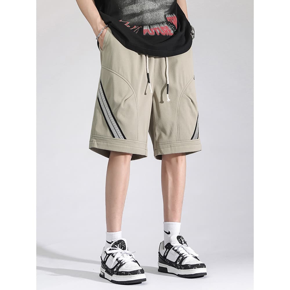 WASSUP Street Wear Americano Simples All-Match Shorts Casuais Homens Verão 2026 Novo Estilo Solto Casual Calças de Cinco