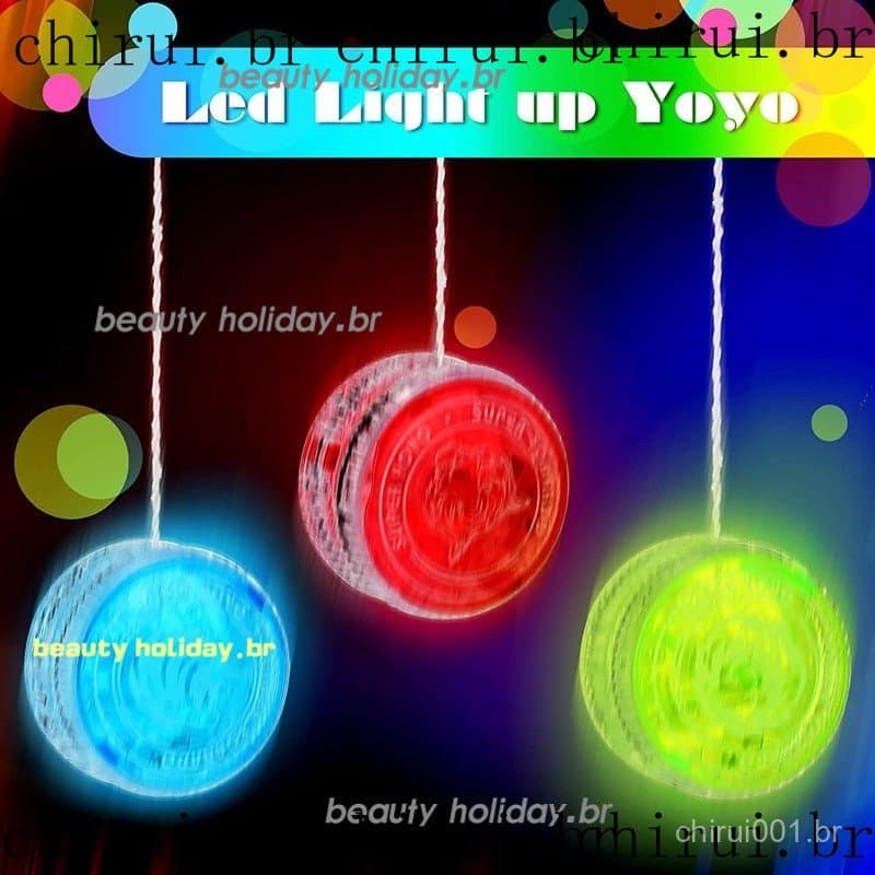 Yoyo Mágico De Truque Profissional Luminoso Com Brinquedos De Cordas Giratórias