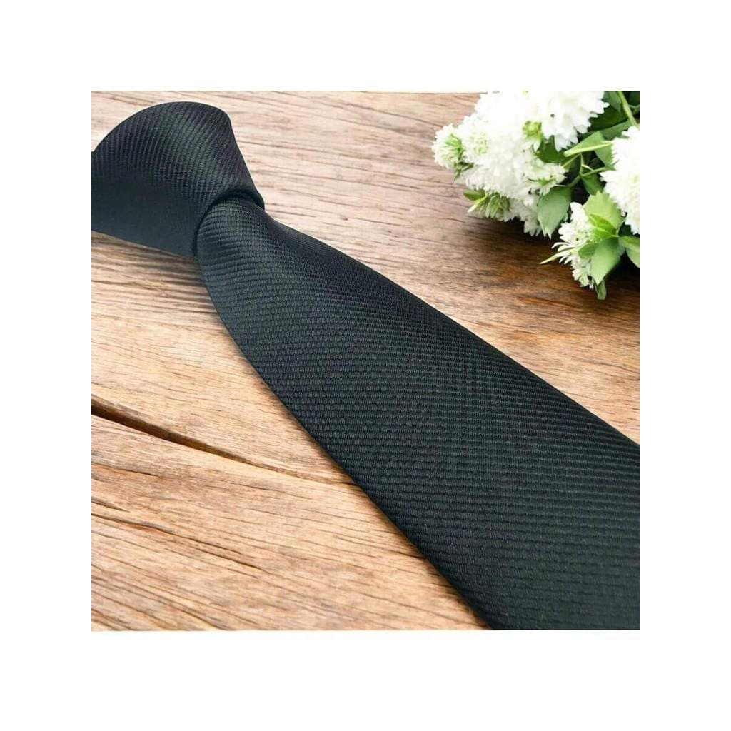 Gravatas masculinas Gravata slim TECIDO LISTRADA SARJA casuais, perfeitas para amigos como presente casamento usodiario