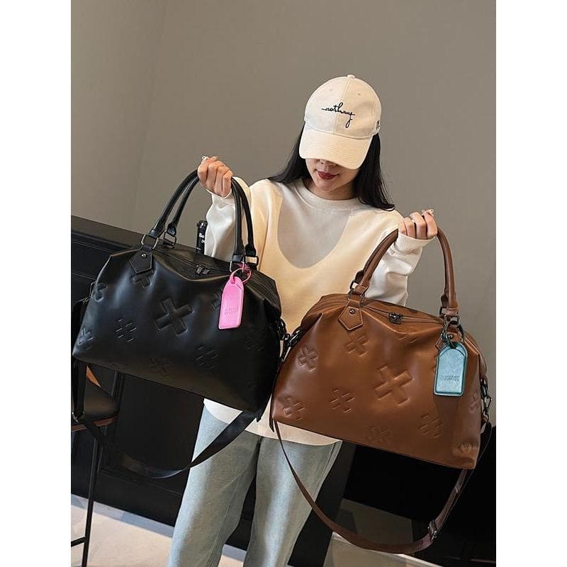 Bolsa de viagem de curta distância feminina, grande capacidade, leve, esportiva, academia, 2026, novo estilo, bolsa de b