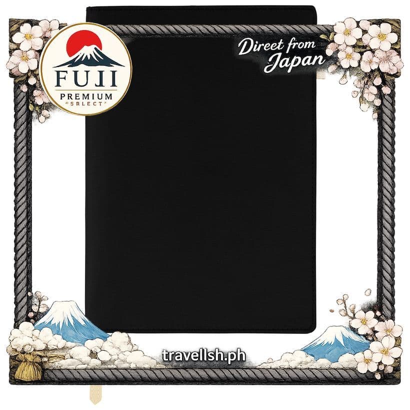 [Hobonichi] Capa para Caderno Hobonichi Techo Day-Free A5 Preto Claro Acessório para Planner 【Direto do Japão】