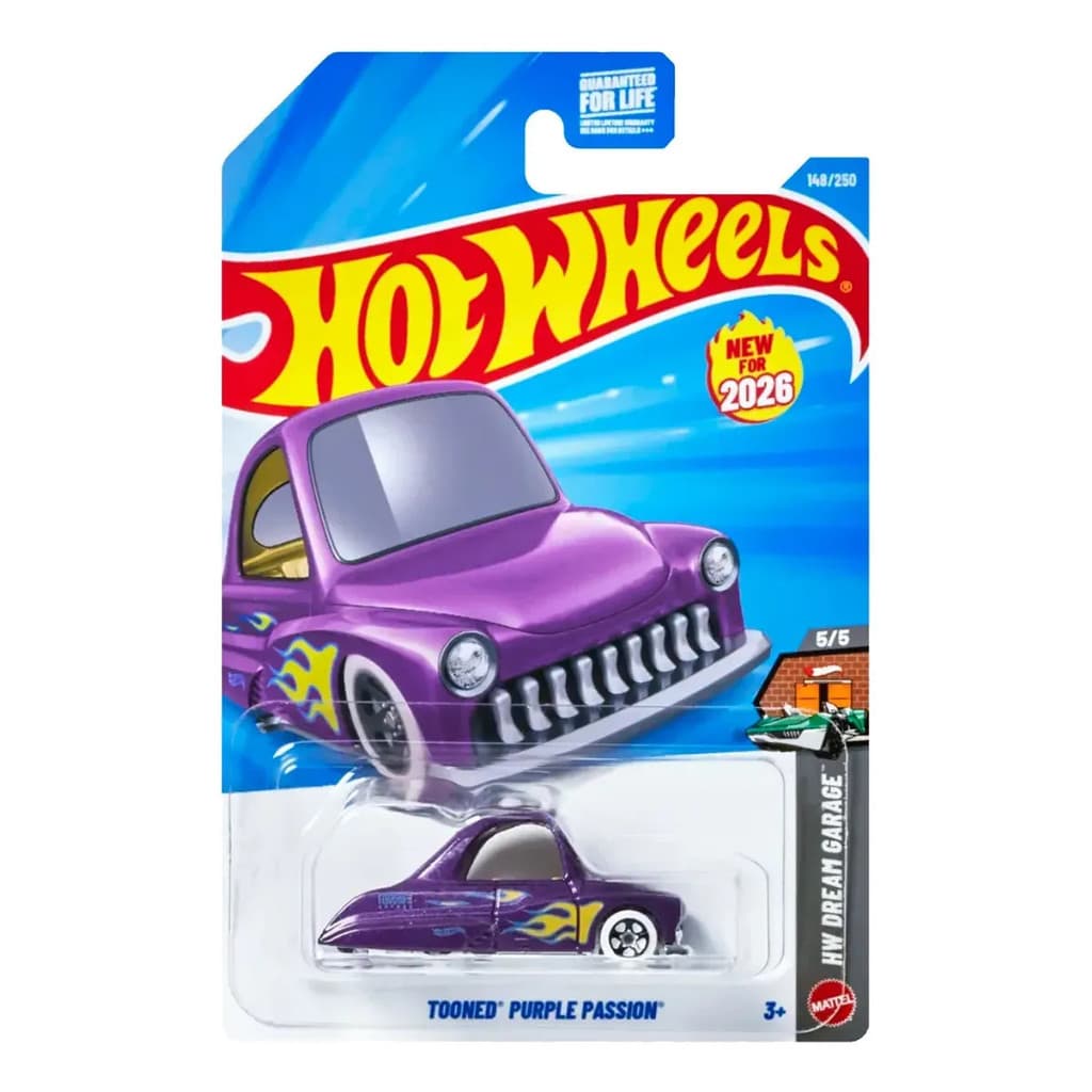 Hot Wheels Tooned Purple Passion 2026 Roxo