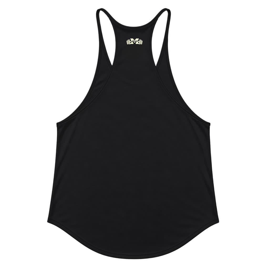 Regata Cavada Masculina Muscle Strong Preta Anjo