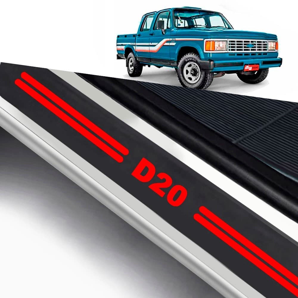 Soleira De Porta Gm D20 Modelo Universal Carro personalizado