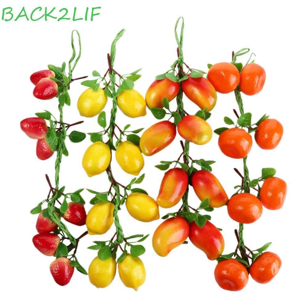 BACK2LIF Legumes Artificiais 1pc Decoração Plantas DIY Festa De Frutas Falsos
