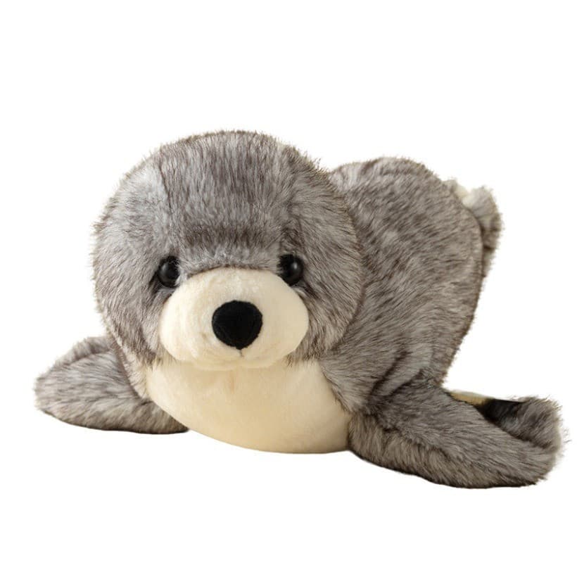 Super macio toque bonito simulação selo boneca brinquedo de pelúcia oceano Hall mar leão boneca crianças reconfortante p